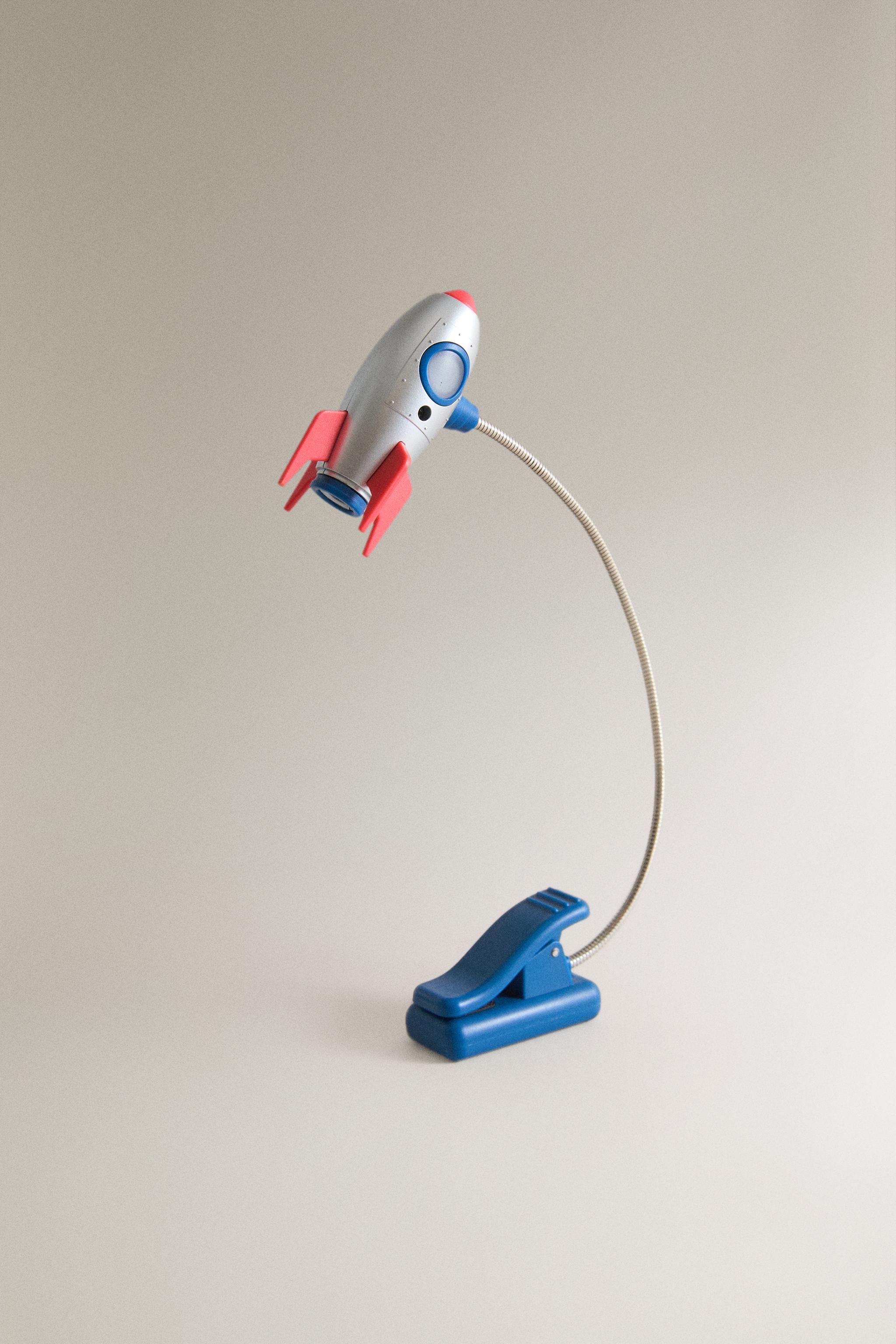 LAMPE DE LECTURE ENFANT FUSÉE